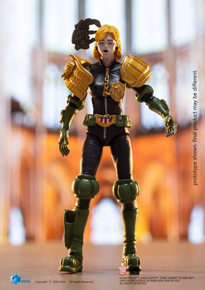 2000 AD Exquisite Mini Figurka Akcji 1/18 Judge Dredd Judge Anderson Hall of Heroes 10 cm zdjęcie produktu