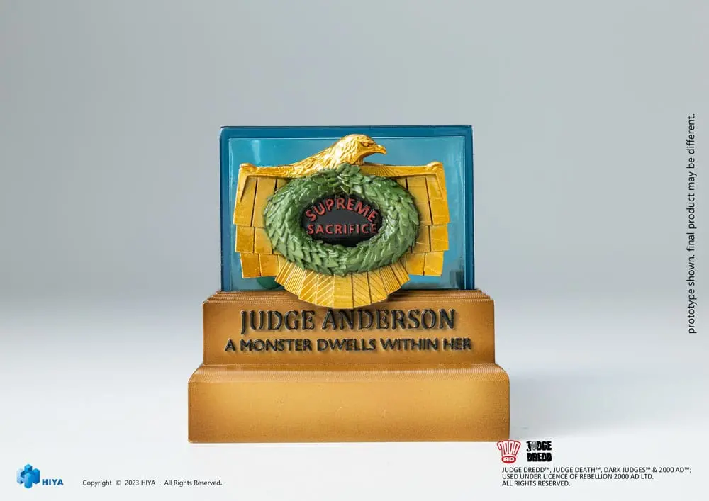 2000 AD Exquisite Mini Figurka Akcji 1/18 Judge Dredd Judge Anderson Hall of Heroes 10 cm zdjęcie produktu