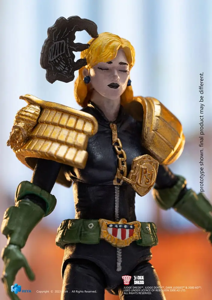 2000 AD Exquisite Mini Figurka Akcji 1/18 Judge Dredd Judge Anderson Hall of Heroes 10 cm zdjęcie produktu