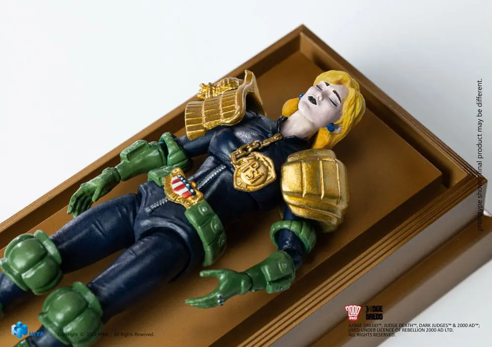 2000 AD Exquisite Mini Figurka Akcji 1/18 Judge Dredd Judge Anderson Hall of Heroes 10 cm zdjęcie produktu