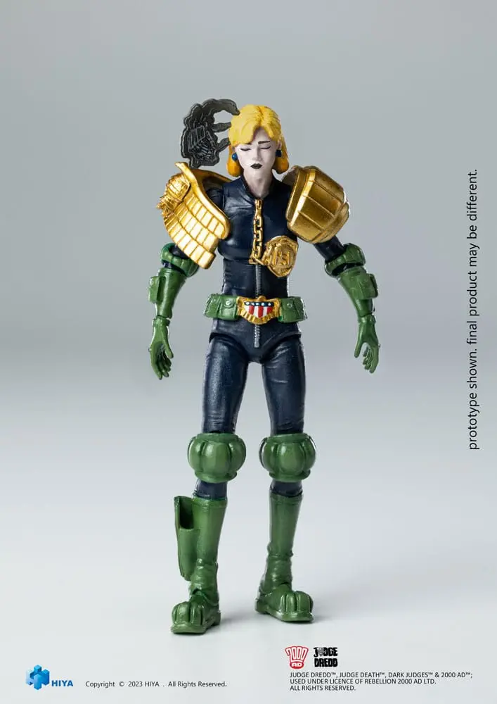 2000 AD Exquisite Mini Figurka Akcji 1/18 Judge Dredd Judge Anderson Hall of Heroes 10 cm zdjęcie produktu