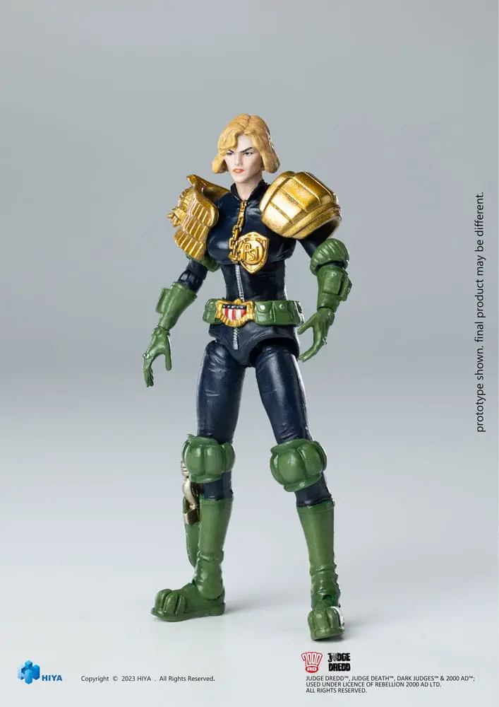 2000 AD Exquisite Mini Action Figure 1/18 Judge Dredd Judge Anderson VS The Dark Judges 10 cm Mini Figurka Akcji zdjęcie produktu