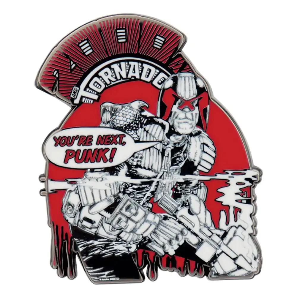 2000 AD Pin Badge Sędzia Dredd You're Next Punk Edycja Limitowana zdjęcie produktu