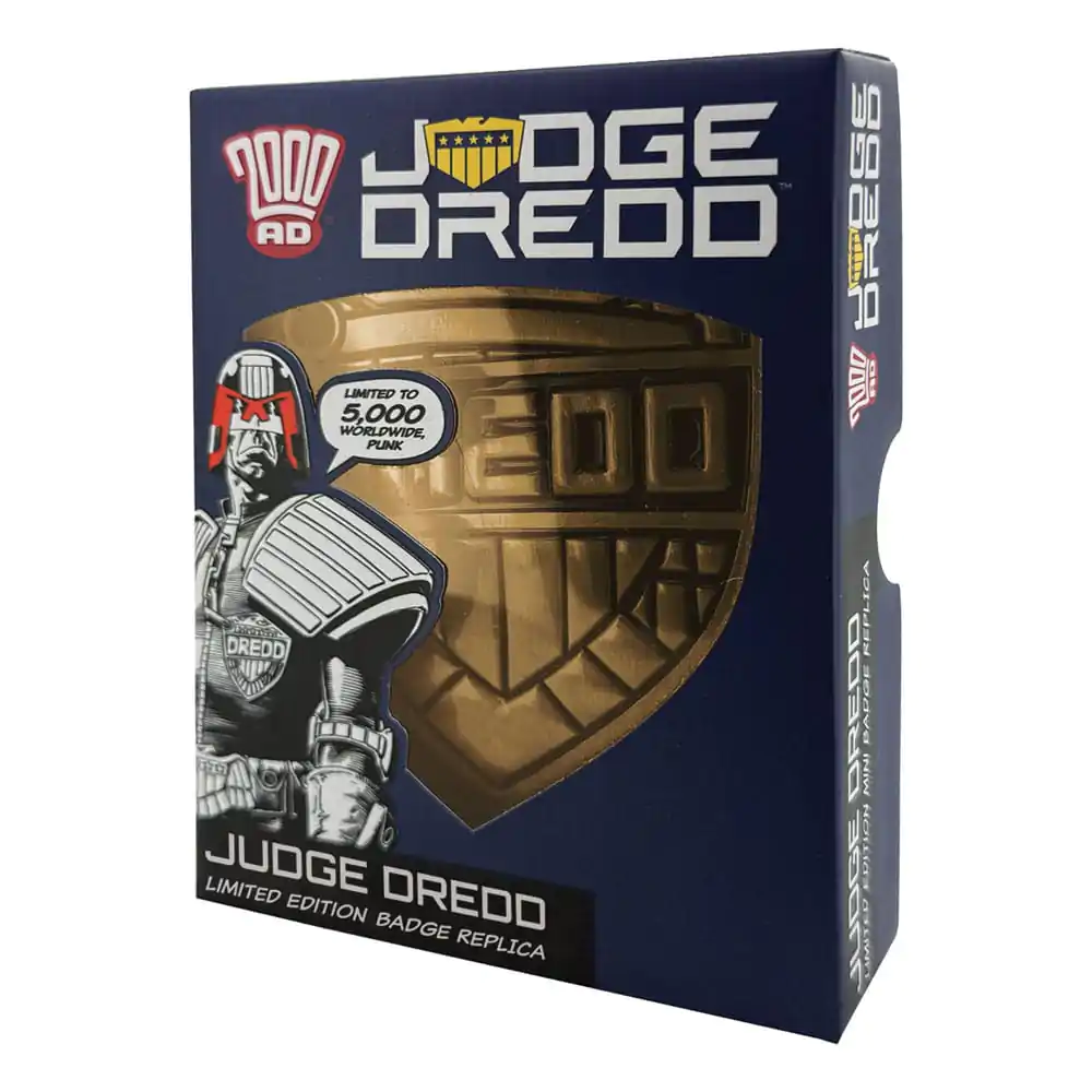 2000 AD Replika Odznaka Sędziego Dredda Edycja Limitowana zdjęcie produktu