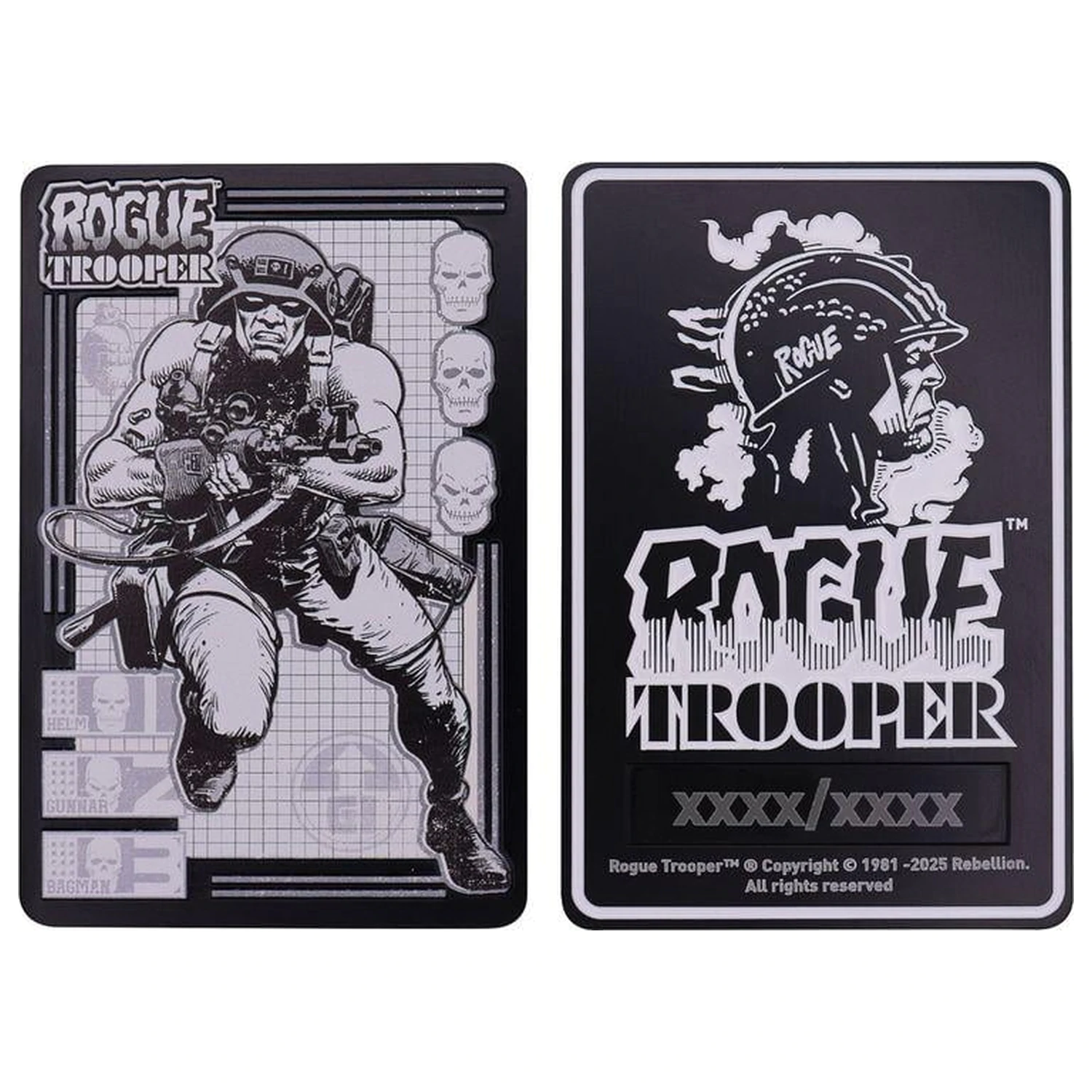2000 AD Rogue Trooper limitowana edycja sztabki zdjęcie produktu