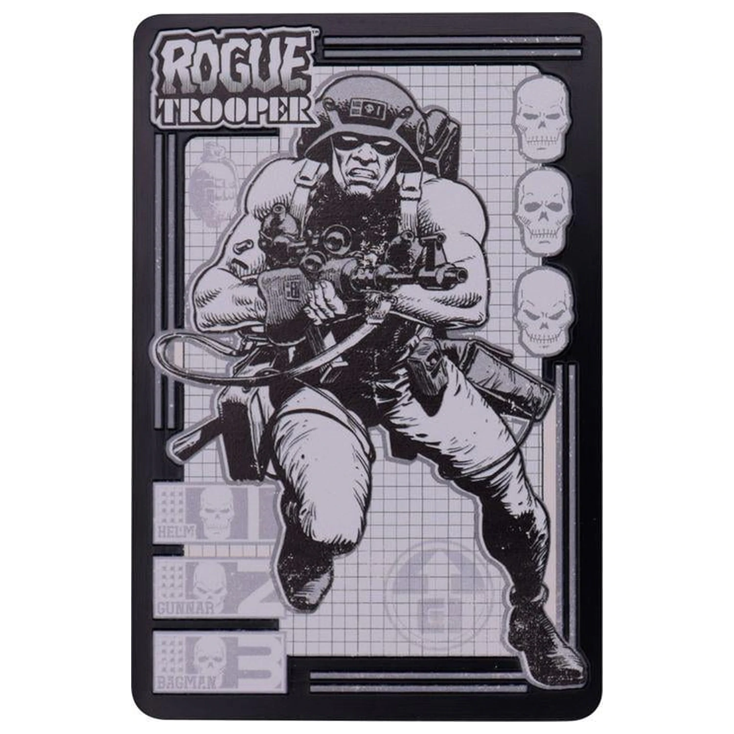 2000 AD Rogue Trooper limitowana edycja sztabki zdjęcie produktu