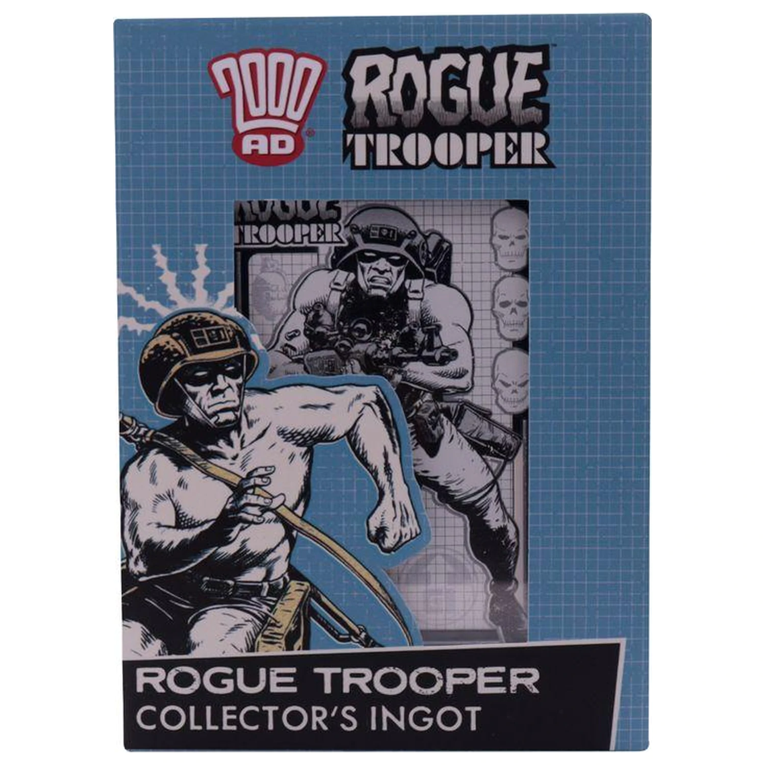 2000 AD Rogue Trooper limitowana edycja sztabki zdjęcie produktu