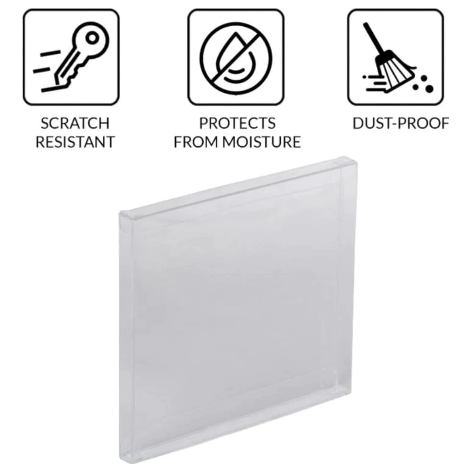 PET Protectors 25-pak do gier na PS1/pojedynczych płyt CD/Dreamcast (Jewel Case) zdjęcie produktu