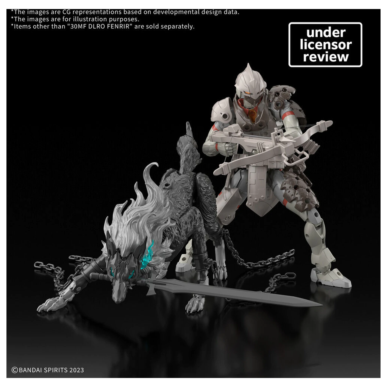 30 Minutes Fantasy Dlro Fenrir model do składania zdjęcie produktu