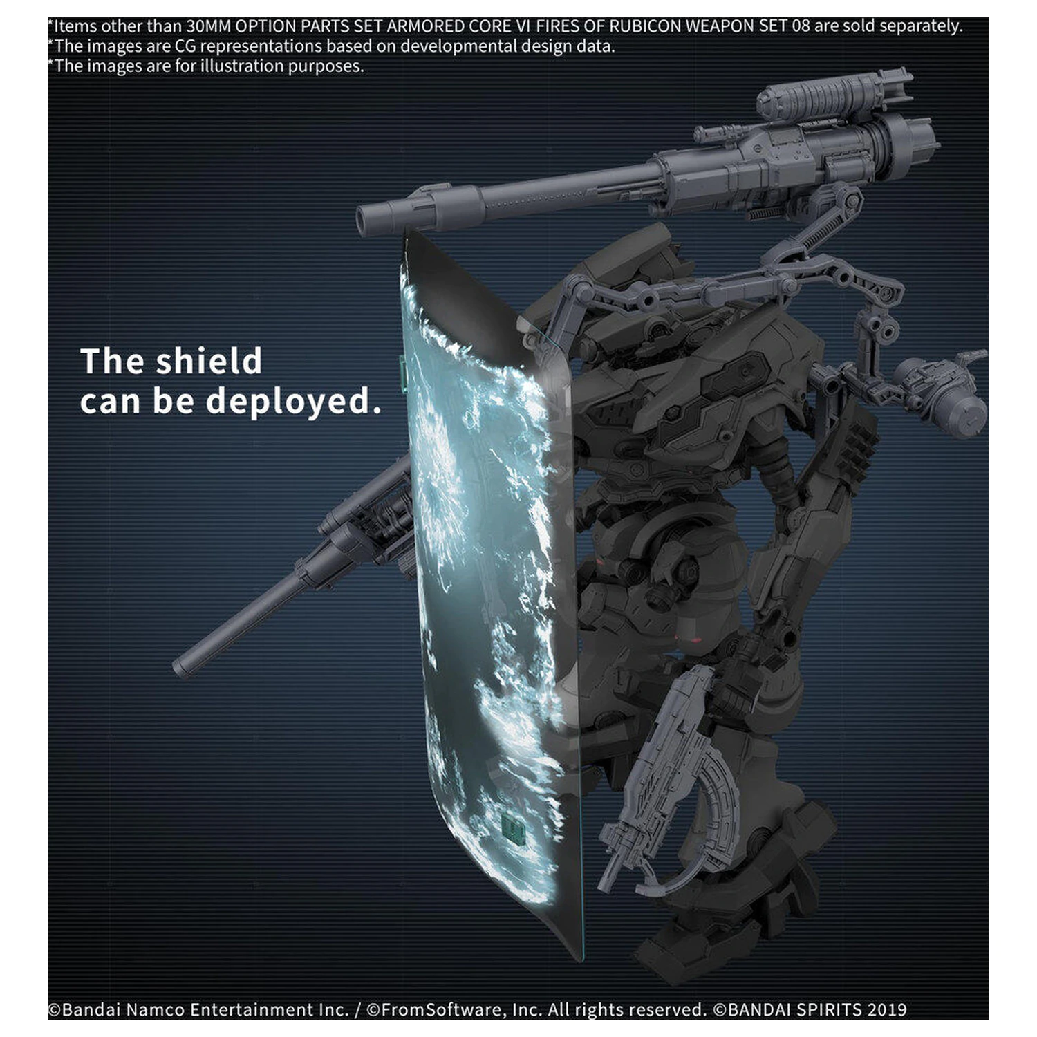 30 Minutes Missions Option Parts Set Armored Core VI Weapon Set 08 zdjęcie produktu