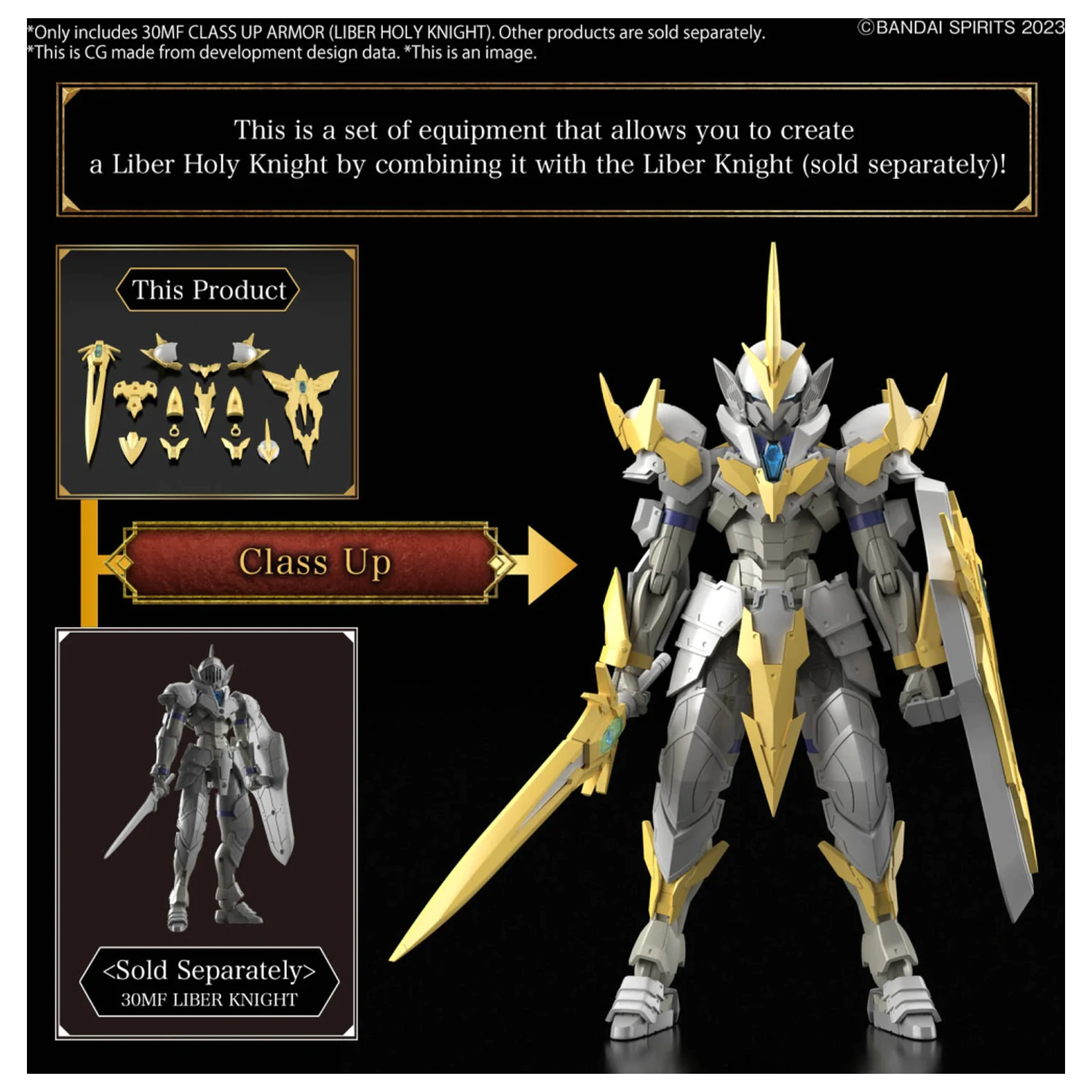 Zbroja Class Up 30MF (Liber Holy Knight) Model Kit zdjęcie produktu