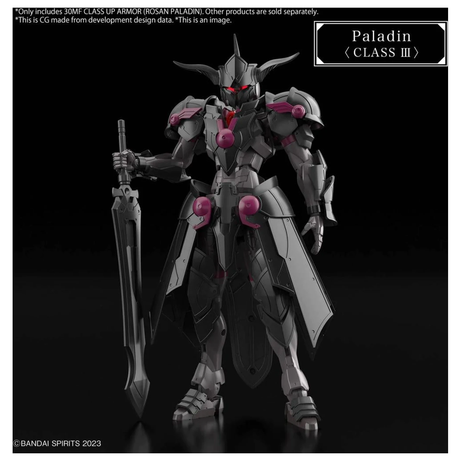 30MF Class Up Armor (Rosan Paladin) Zestaw Modelowy zdjęcie produktu