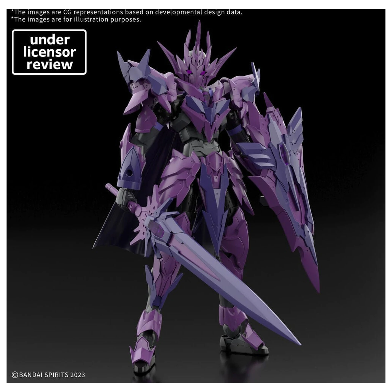 30MF Darknevil Arch Knight Model Kit Base Figure 30 Minutes Fantasy zdjęcie produktu