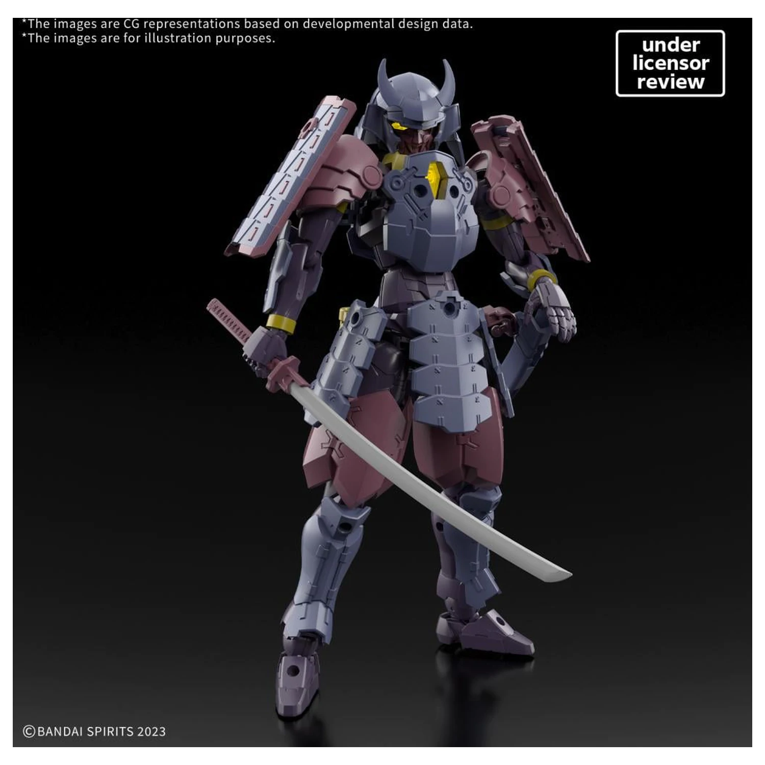 30MF Meteoric Iron Samurai Zestaw Modelarski zdjęcie produktu