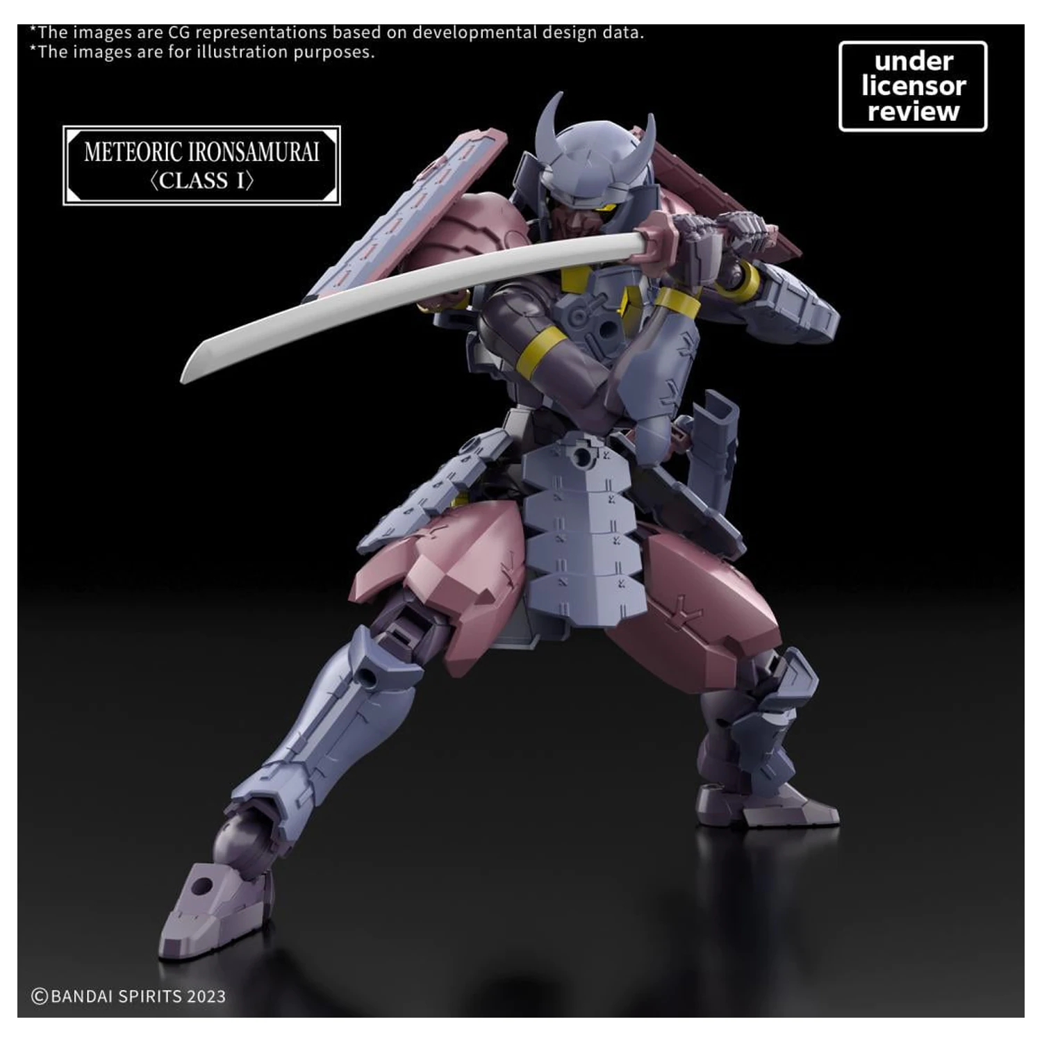 30MF Meteoric Iron Samurai Zestaw Modelarski zdjęcie produktu