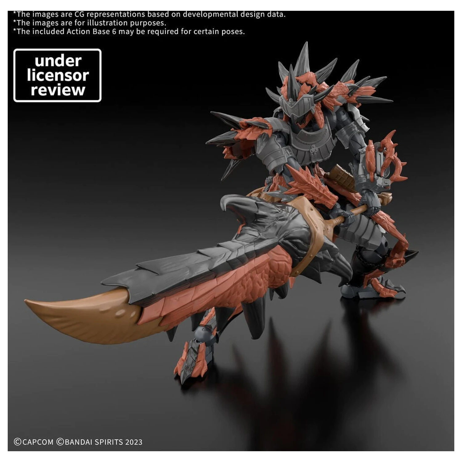 30MF Monster Hunter Wilds Rathalos Equipment Rathalos Series Accessory Set 30 Minutes Fantasy zdjęcie produktu