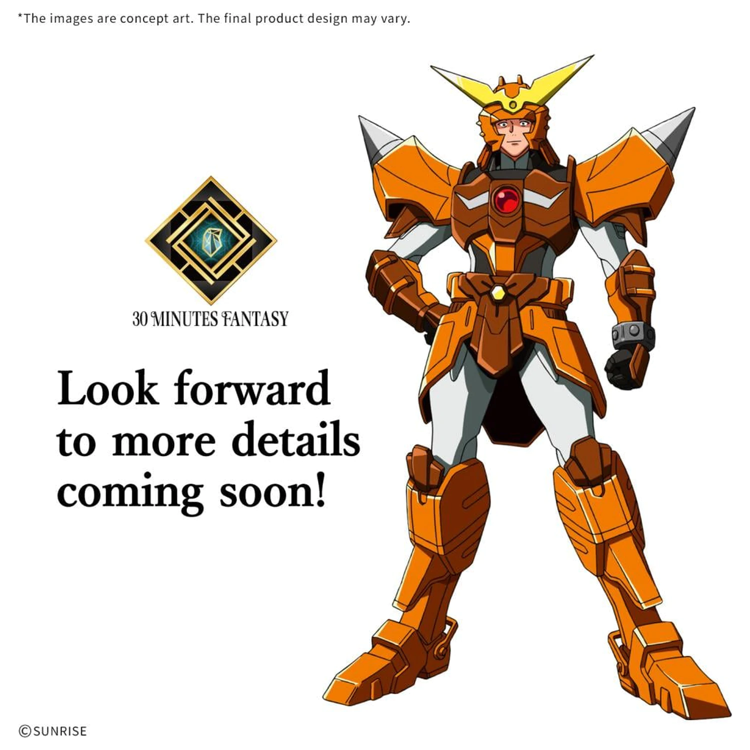 Zestaw modelu 30MF Yoroi-Shinden Samurai Troopers Wild zdjęcie produktu