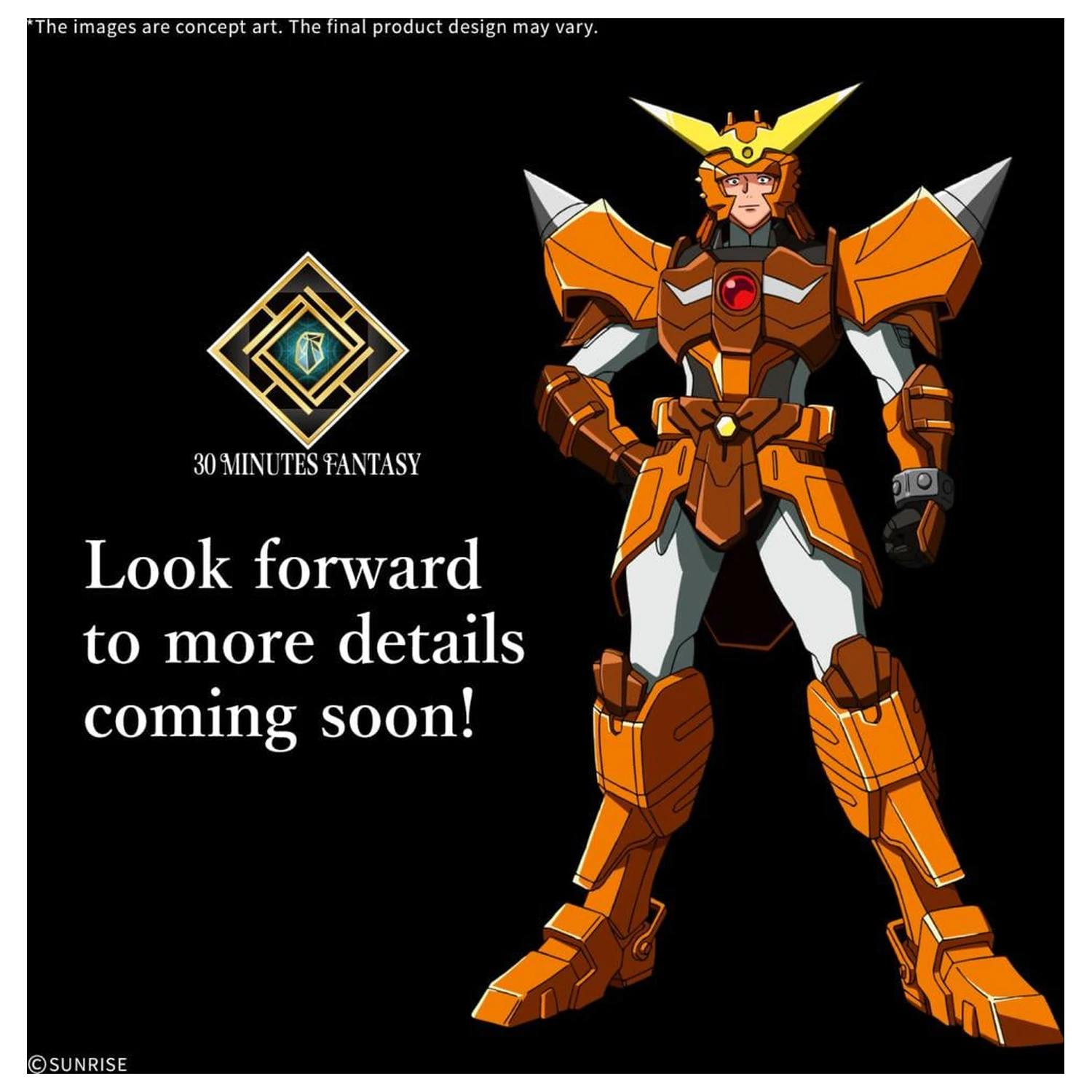 Zestaw modelu 30MF Yoroi-Shinden Samurai Troopers Wild zdjęcie produktu