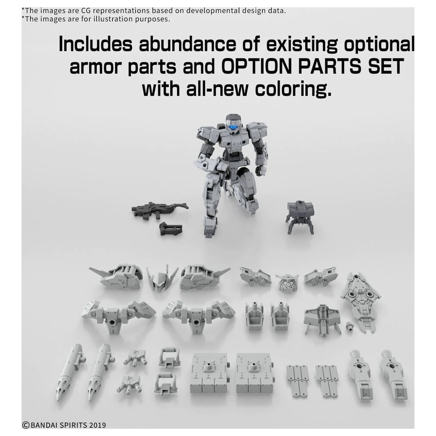 30MM 1/144 eEXM-17RE Alto Refine Zestaw Modelowy Figurka Podstawowa 30 Minutes Missions zdjęcie produktu