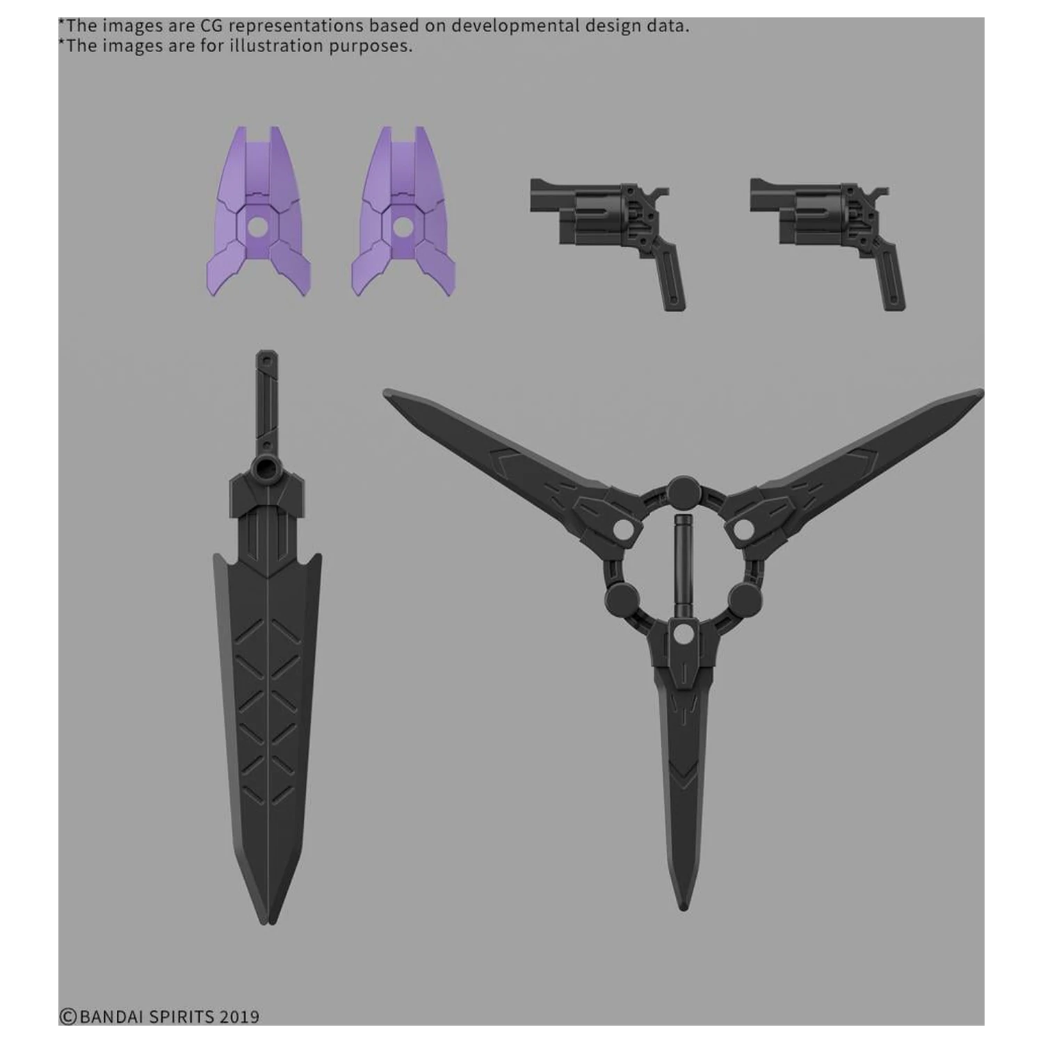 30MM 1/144 EXM-X20B Levinix (Type-B) Zestaw modeli zdjęcie produktu