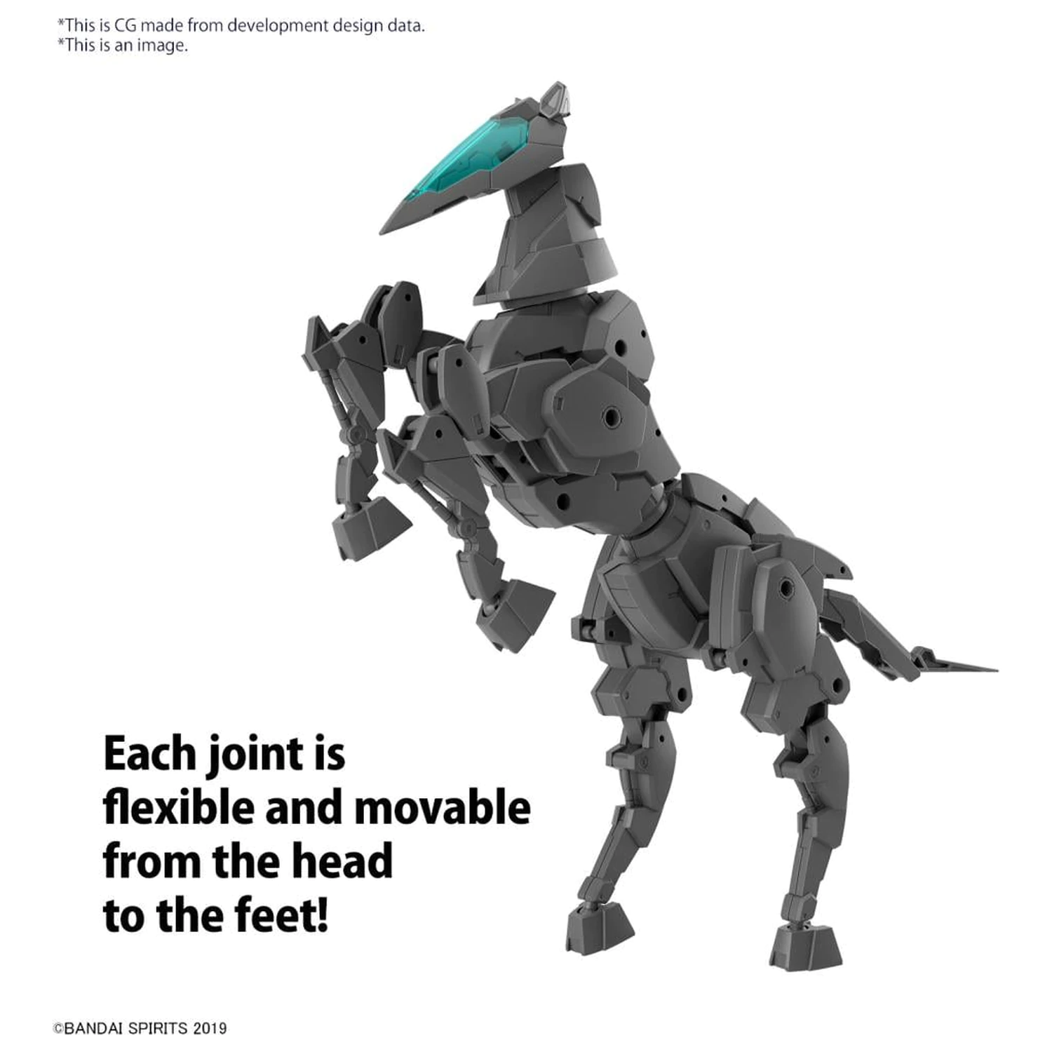 30MM 1/144 Extended Armament Vehicle (Koń Mecha) Dark Model Kit zdjęcie produktu