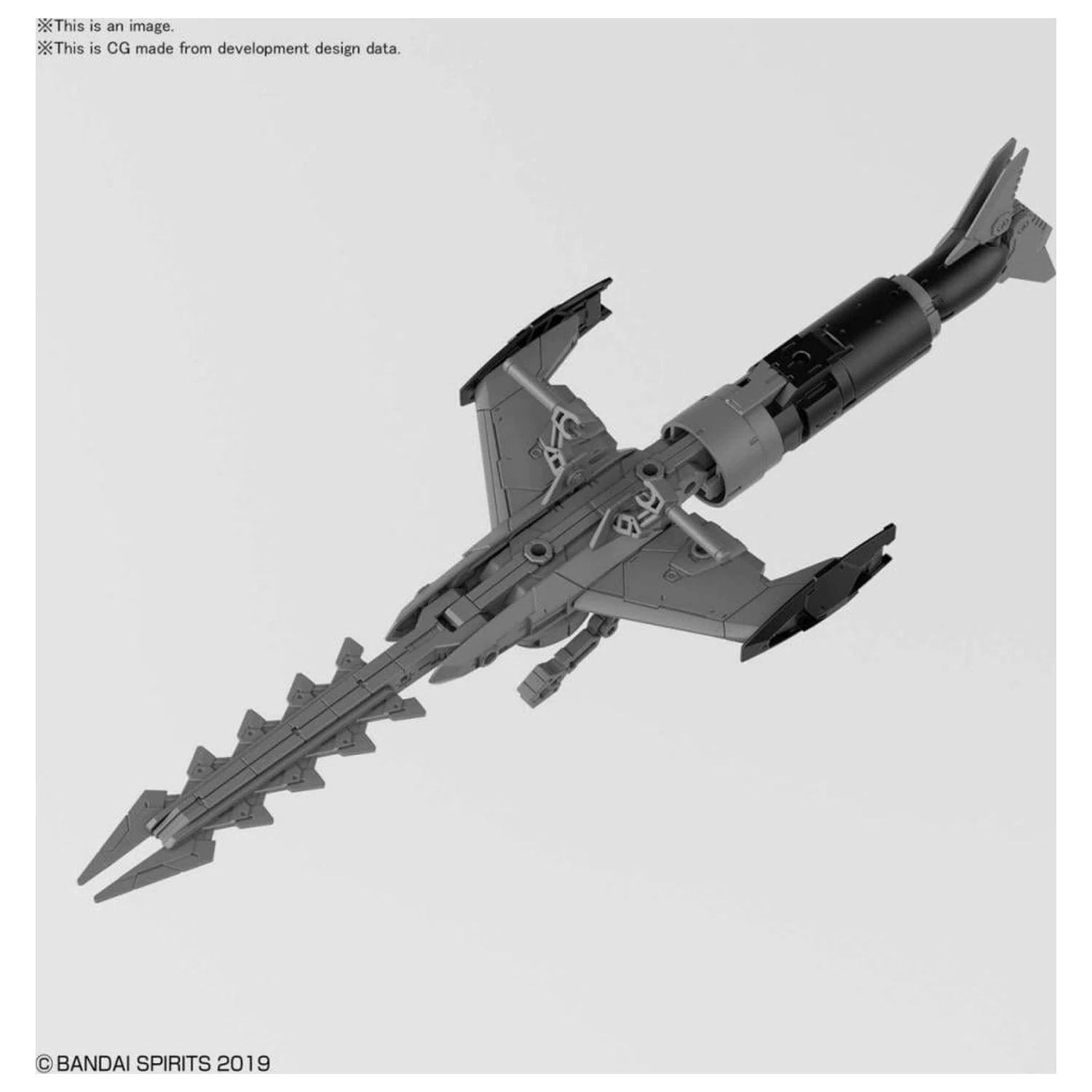 30MM 1/144 Extended Armament Vehicle (Submarine Gray) Zestaw Modelowy zdjęcie produktu