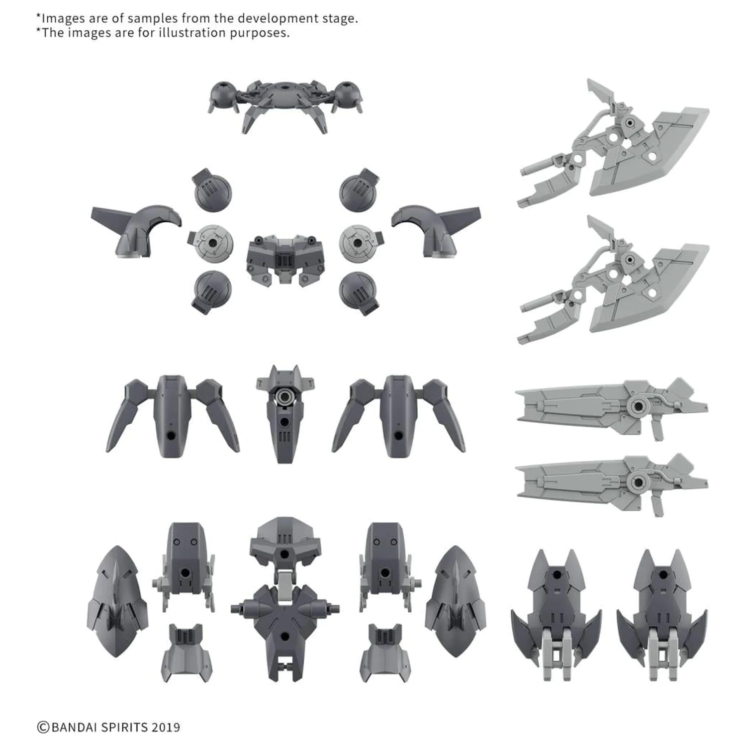 30MM 1/144 Option Parts Set 23 (Full Armor Unit 2) Zestaw Modelowy zdjęcie produktu