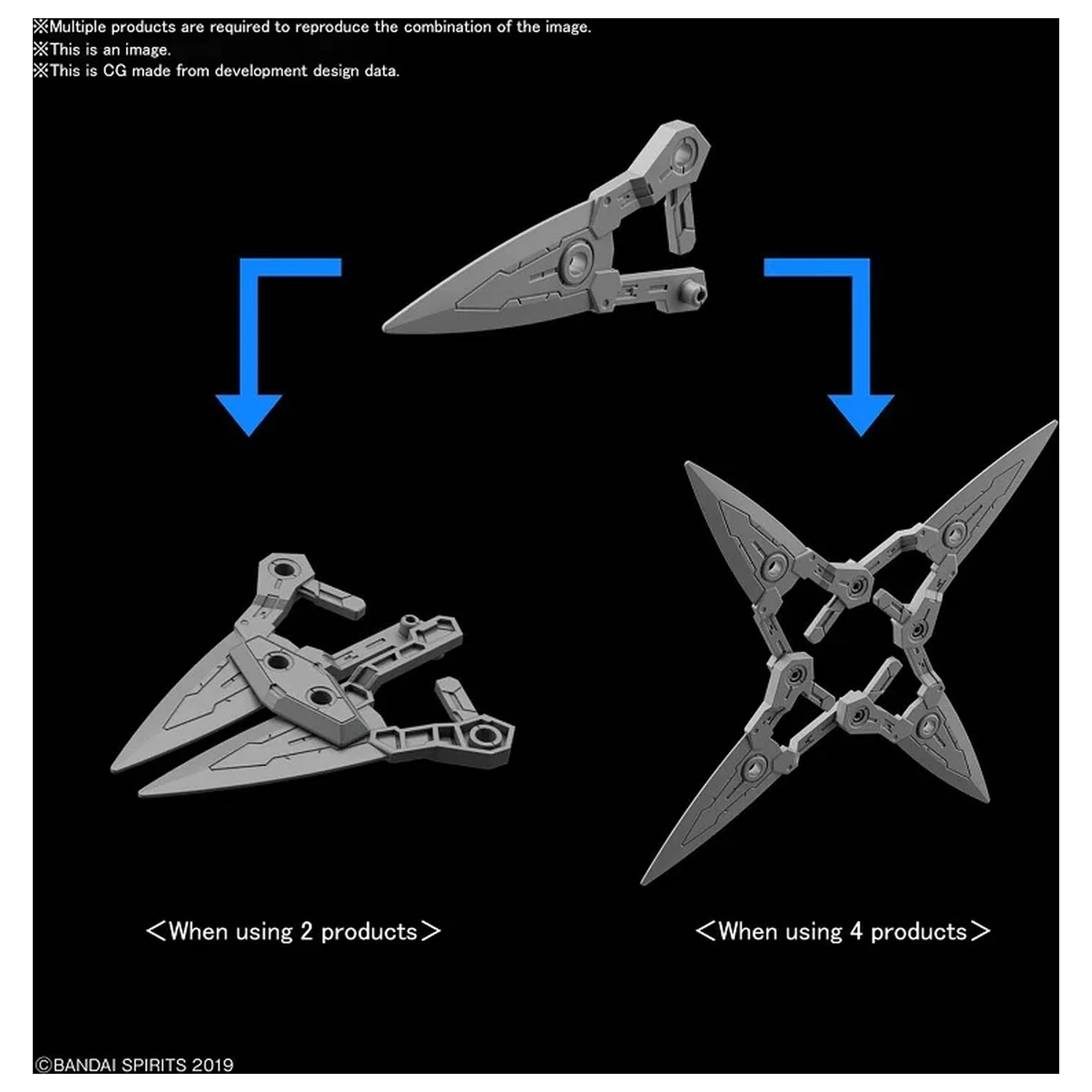 30MM 1/144 Opcjonalna broń 1 do zestawu modeli Rabiot zdjęcie produktu