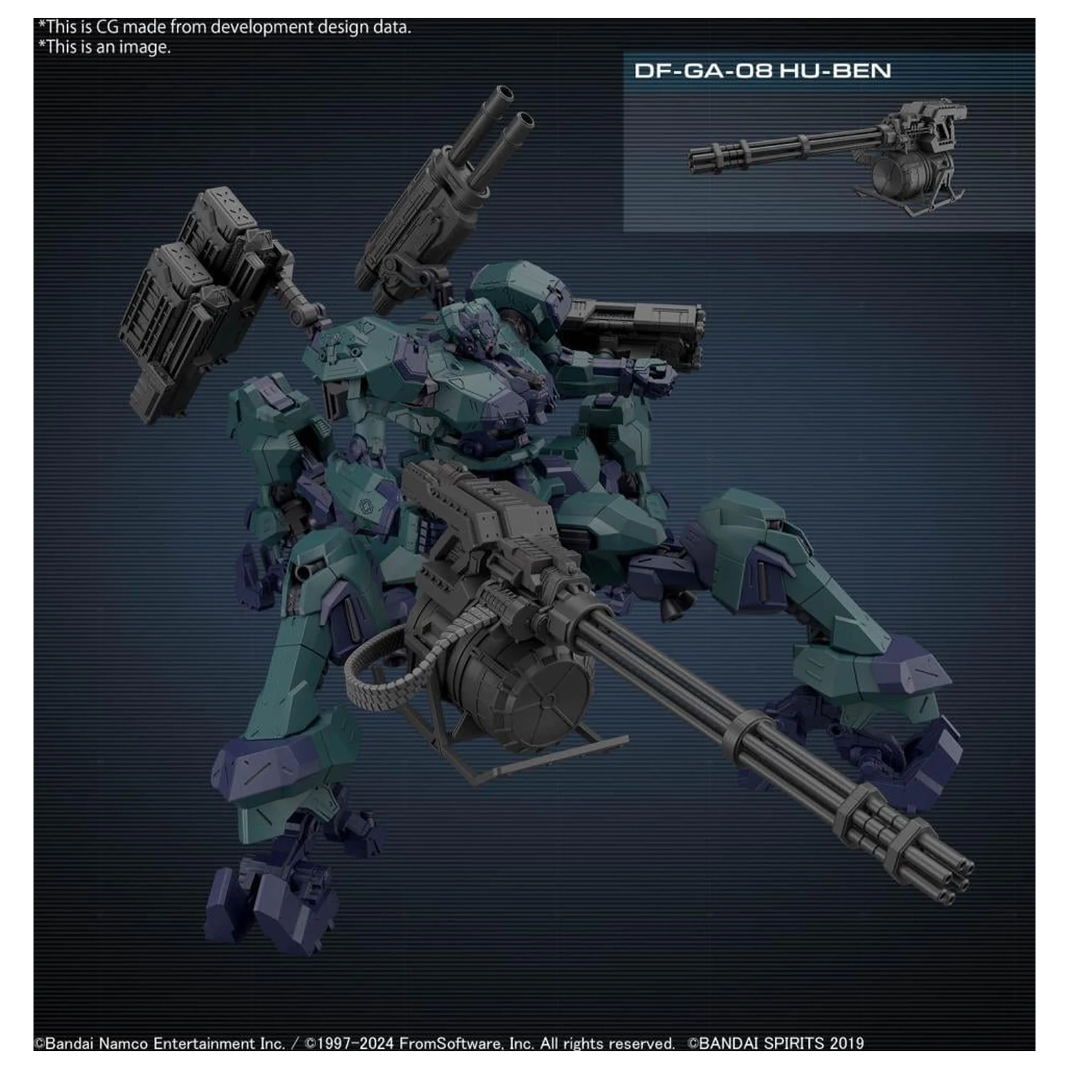 30MM Armored Core VI BD-011 Melander Liger Tail zestaw Model Kit zdjęcie produktu