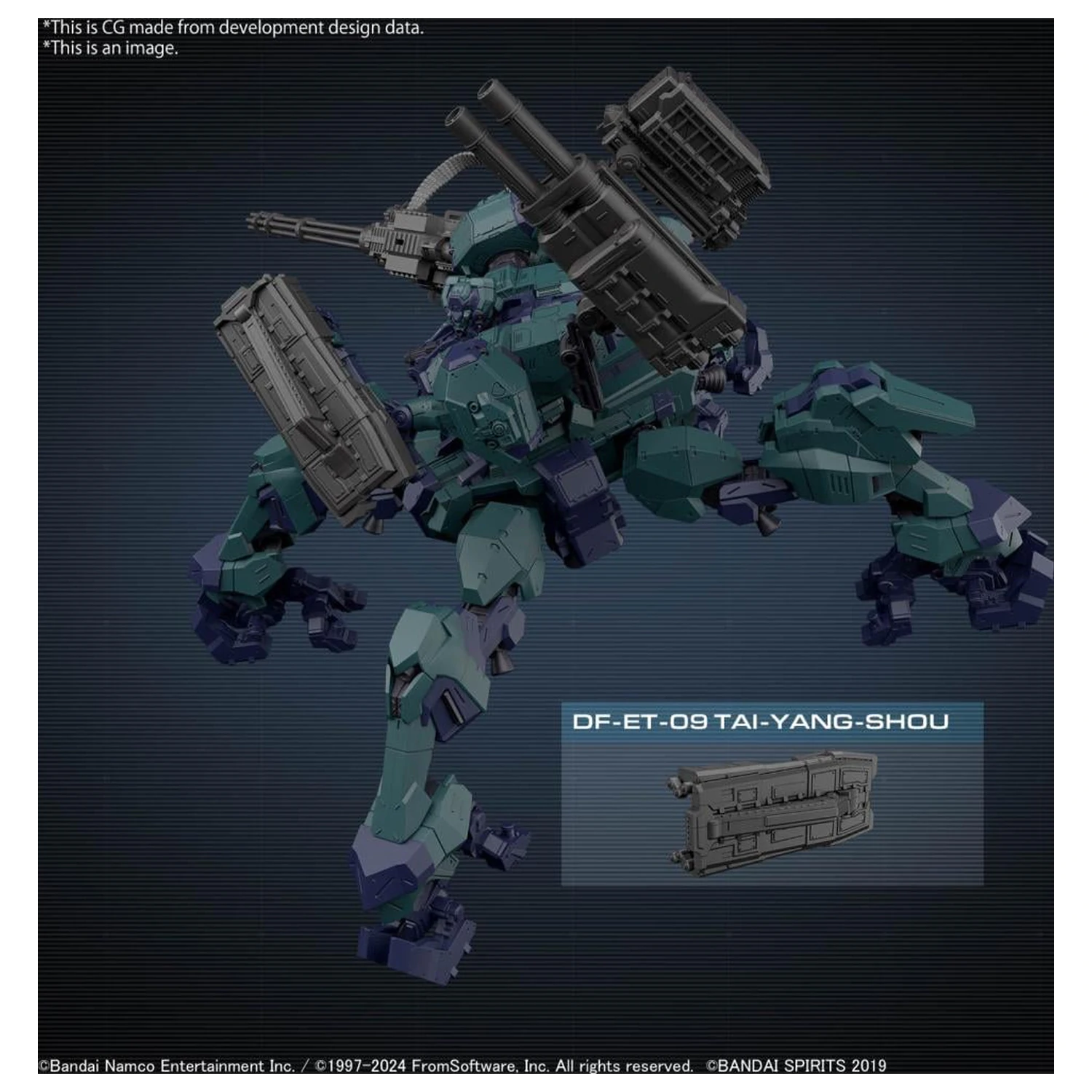 30MM Armored Core VI BD-011 Melander Liger Tail zestaw Model Kit zdjęcie produktu