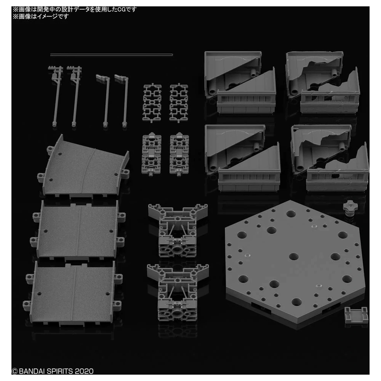 30MM Customize Scene Base (City Area Ver.) Zestaw Modeli zdjęcie produktu
