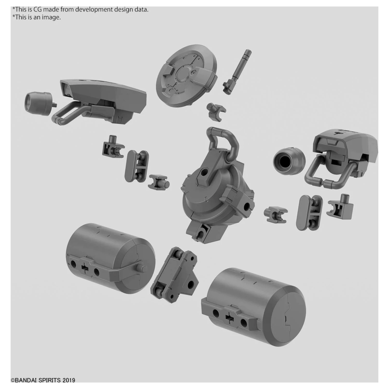 30MM Customize Weapons (Heavy Weapon 2) zestaw modeli do złożenia zdjęcie produktu