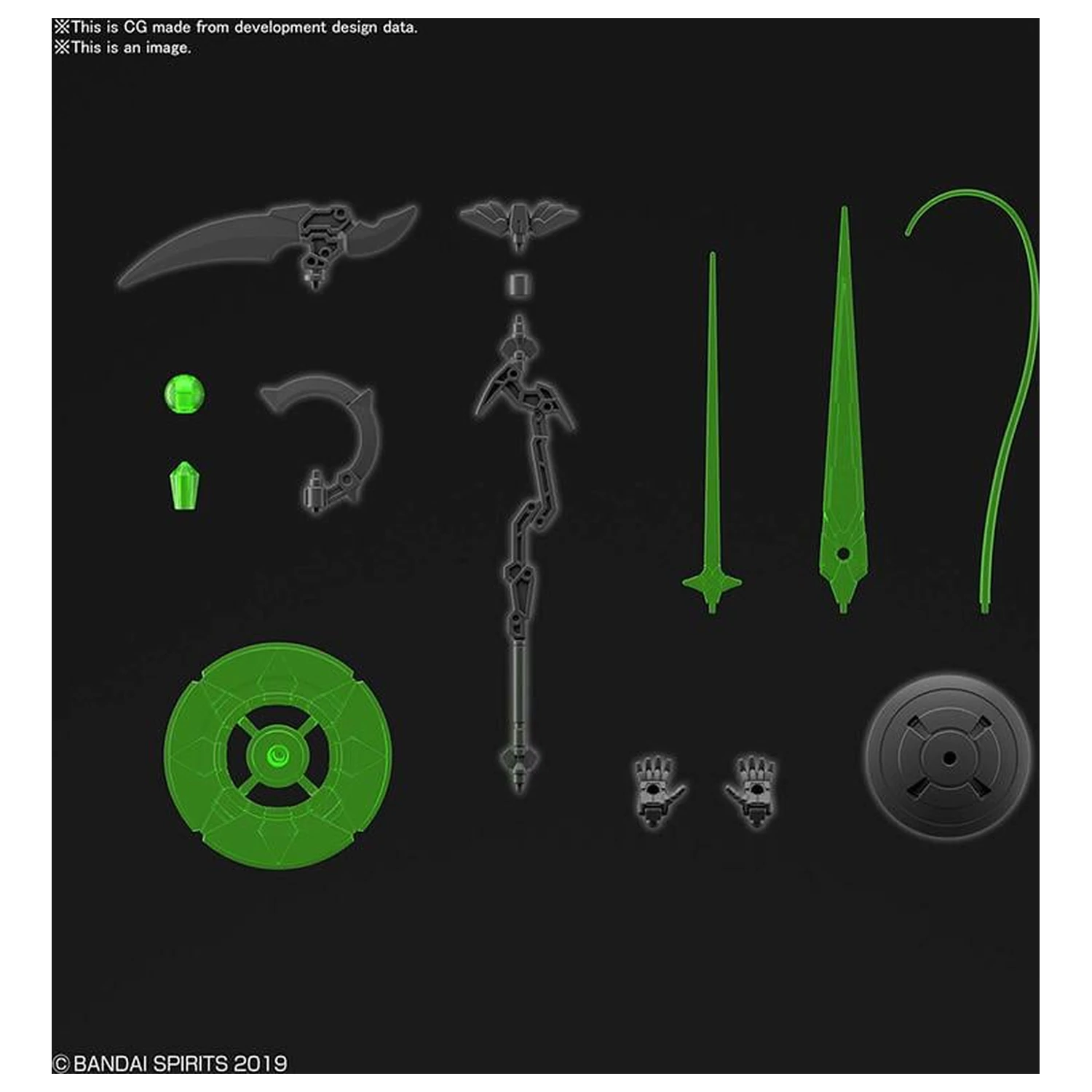 30MM Customize Weapons (Witchcraft Weapon) Zestaw Modeli zdjęcie produktu
