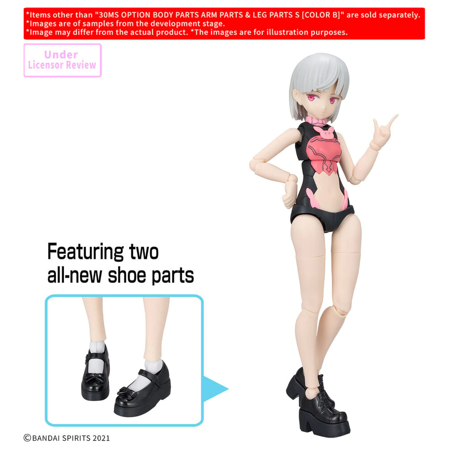 30MS Option Body Parts Arm Parts & Leg Parts S Color B Zestaw Akcesoriów 30 Minutes Sisters zdjęcie produktu