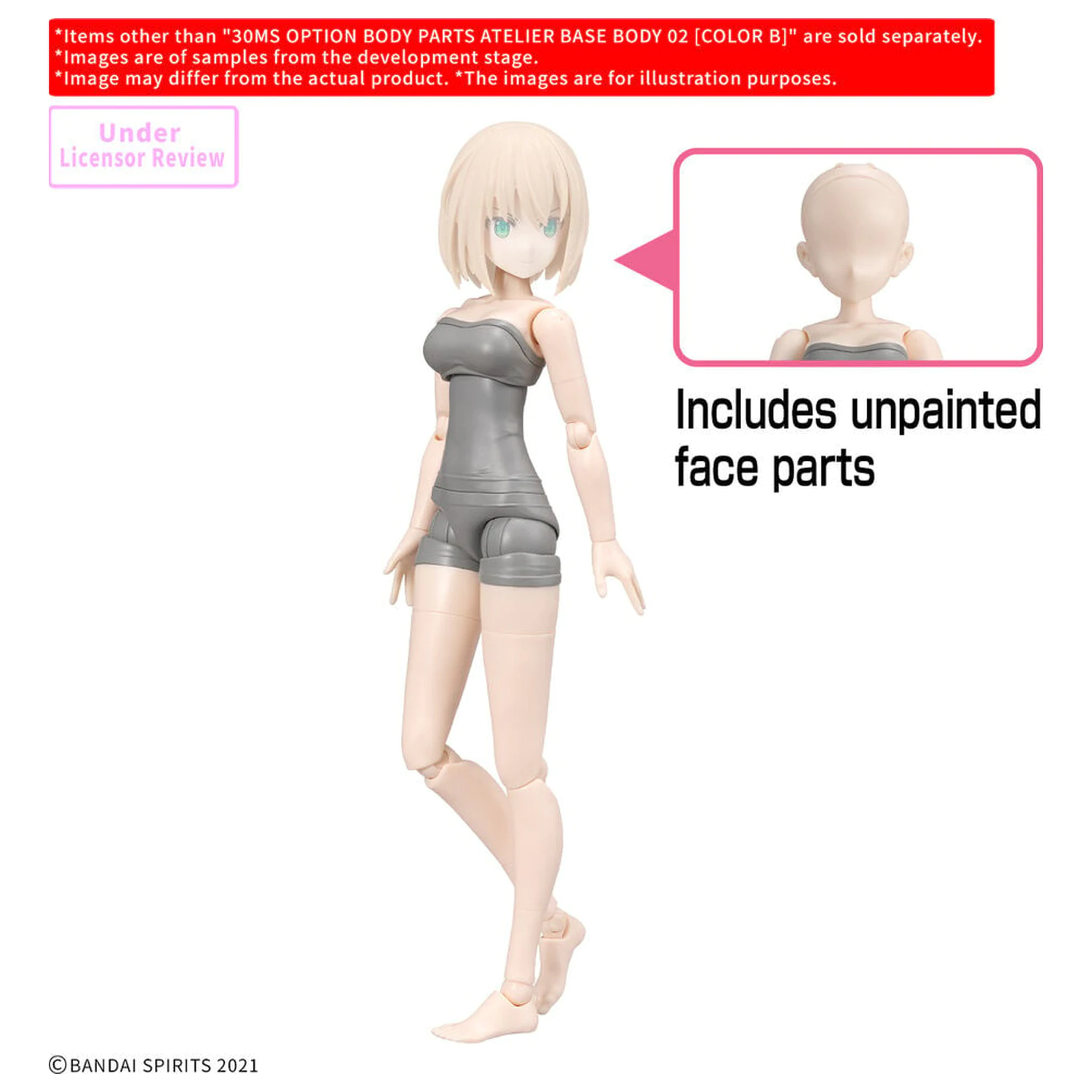 30MS Option Body Parts Atelier Base Body 02 Color B Accessory Set 30 Minutes Sisters zdjęcie produktu