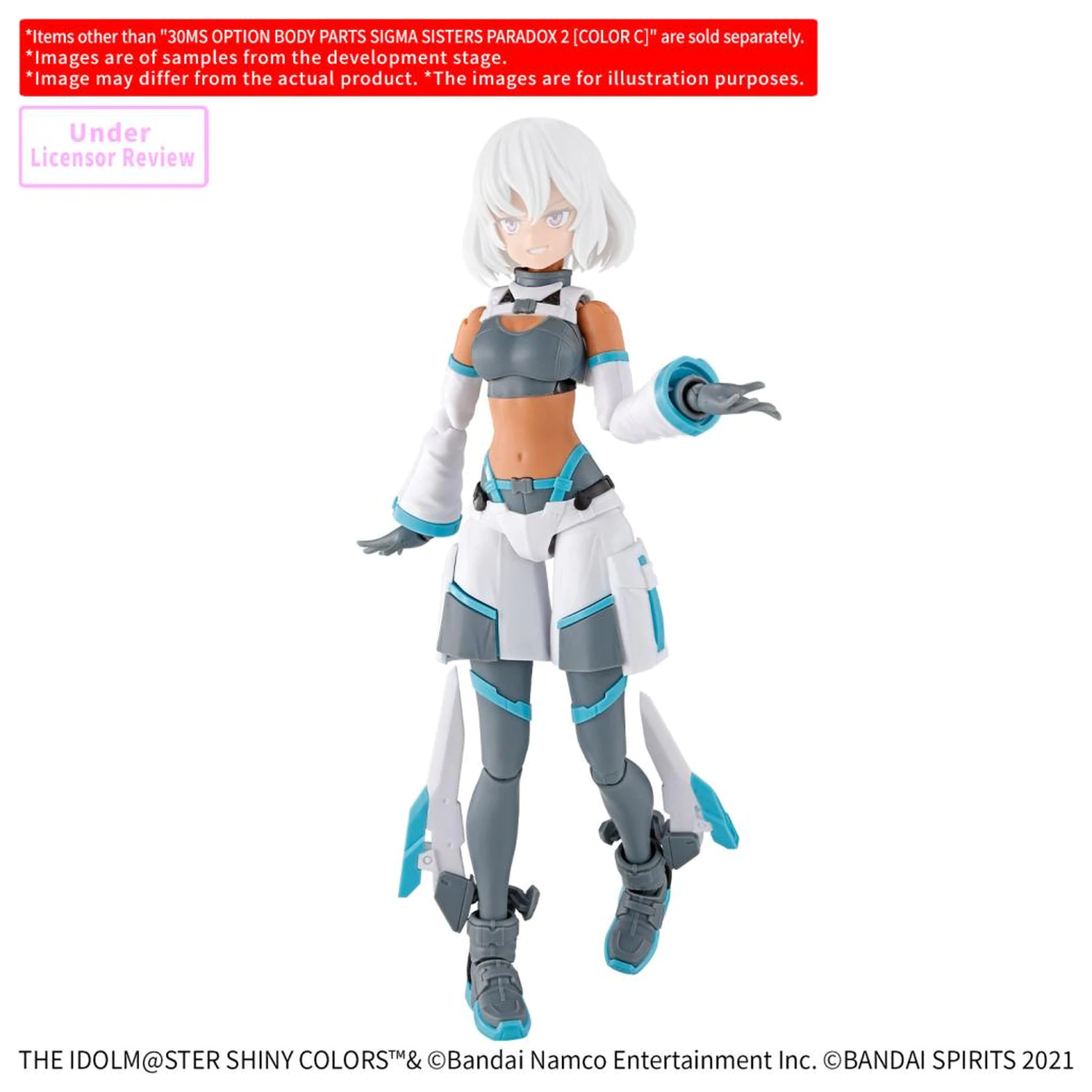 Zestaw akcesoriów do modelu 30MS Option Body Parts Sigma Sisters Paradox 2 (Color C) zdjęcie produktu