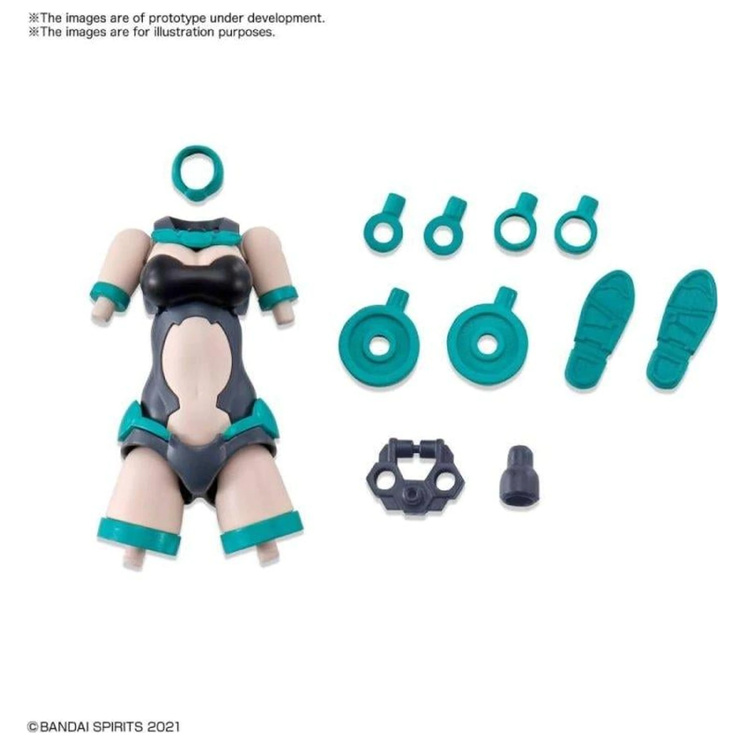 30MS Option Body Parts Typ A01 Zestaw modelarski zdjęcie produktu