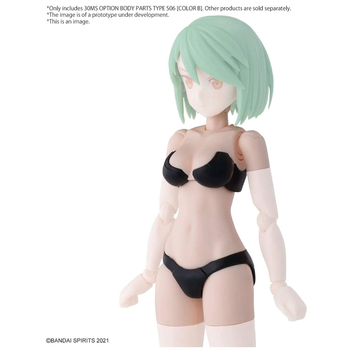 30MS Zestaw opcjonalnych części ciała typu S06 (Kolor B) Model Kit zdjęcie produktu
