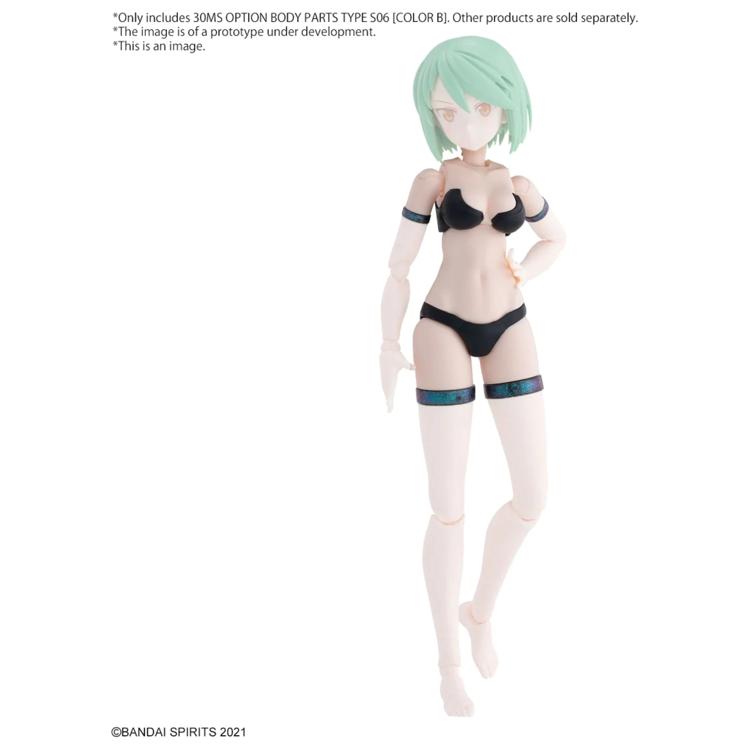 30MS Zestaw opcjonalnych części ciała typu S06 (Kolor B) Model Kit zdjęcie produktu