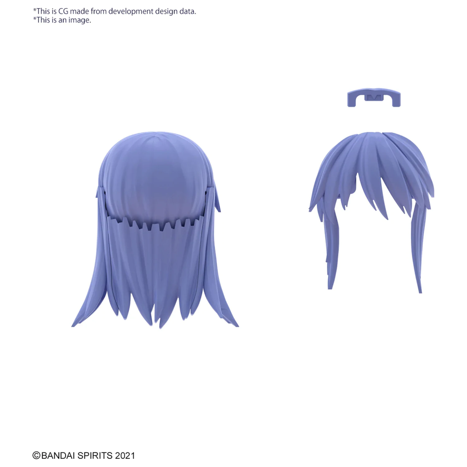 30MS Option Hair Style Parts Vol.8 All 4 Types Zestaw Modelowy zdjęcie produktu
