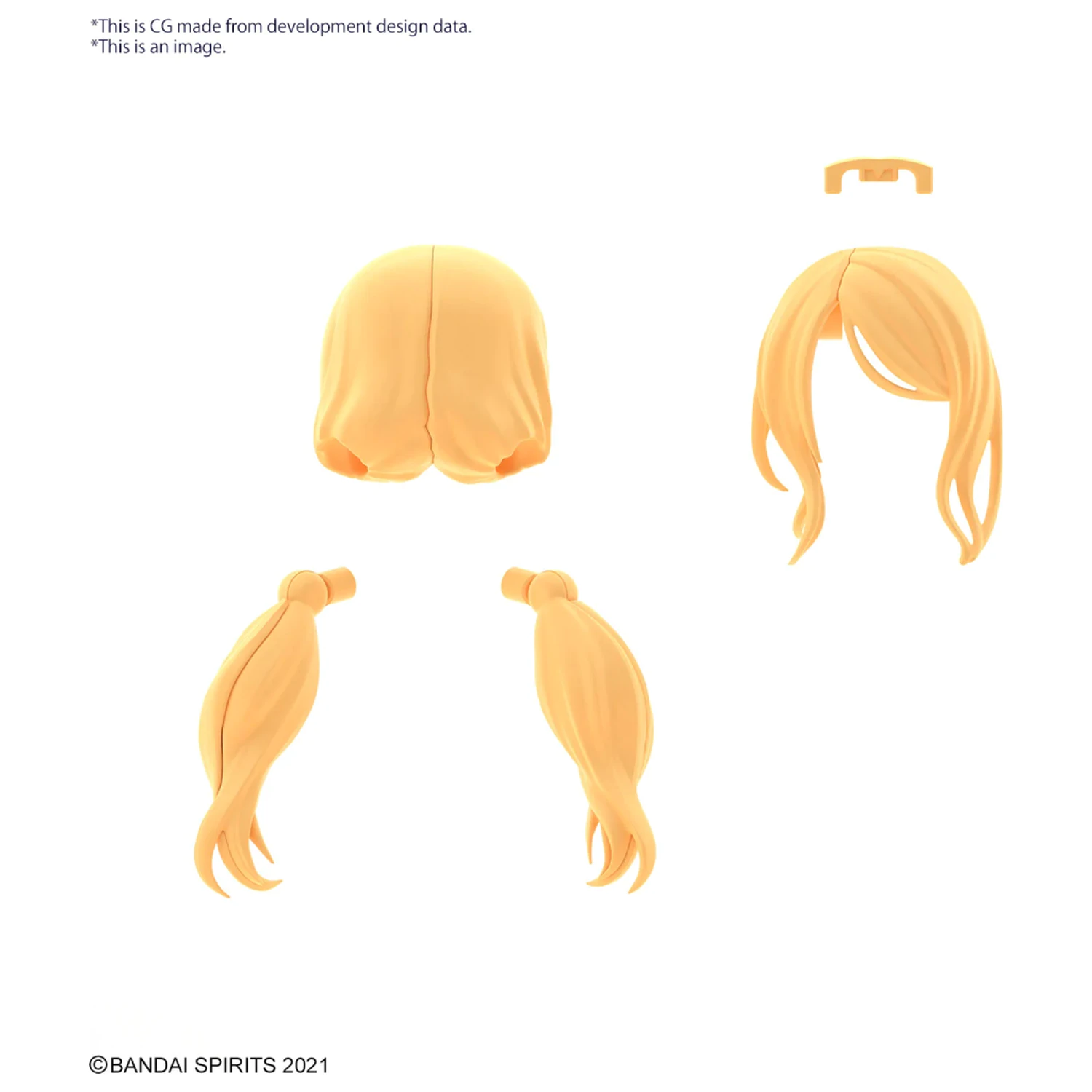 30MS Option Hair Style Parts Vol.8 All 4 Types Zestaw Modelowy zdjęcie produktu