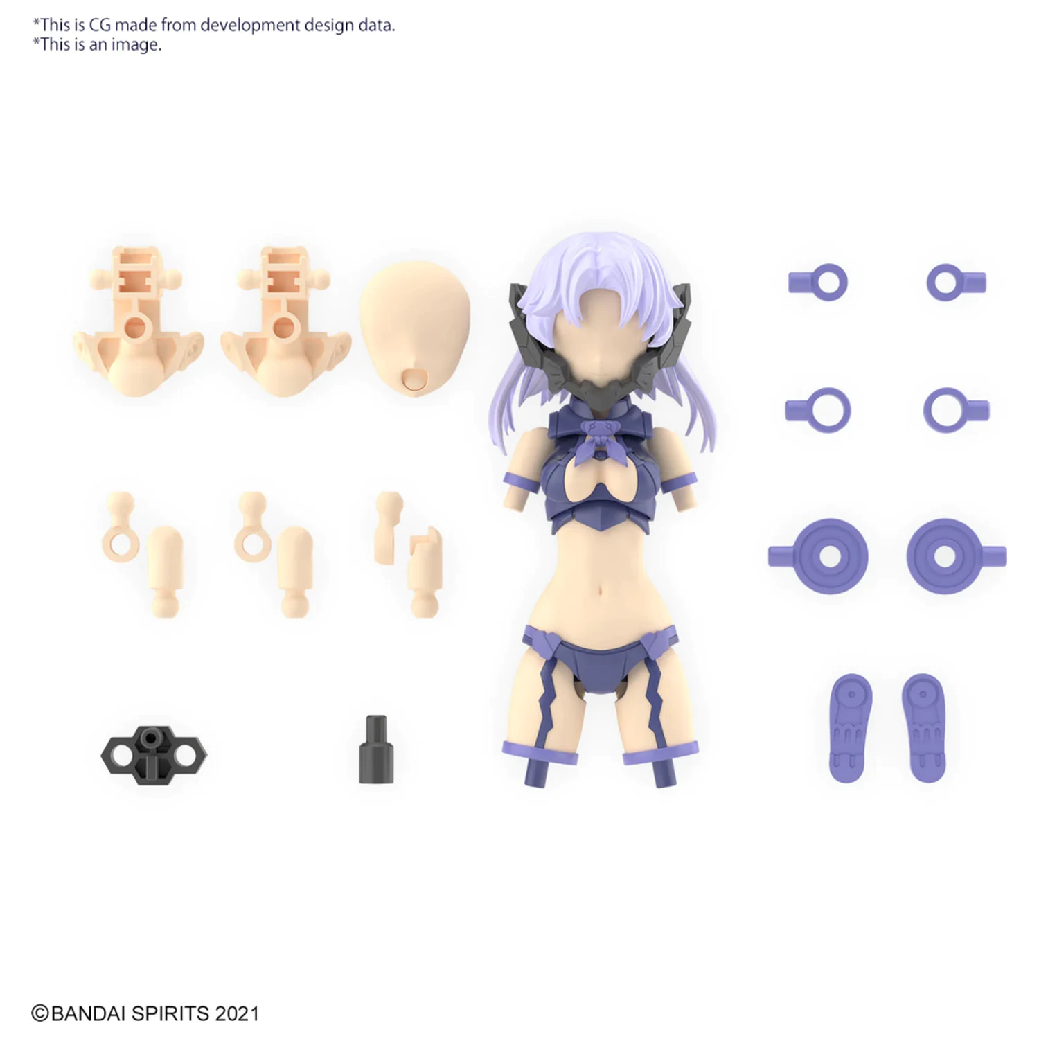 30MS Option Parts Set 11 (Fang Costume) Kolor A Zestaw modelarski zdjęcie produktu