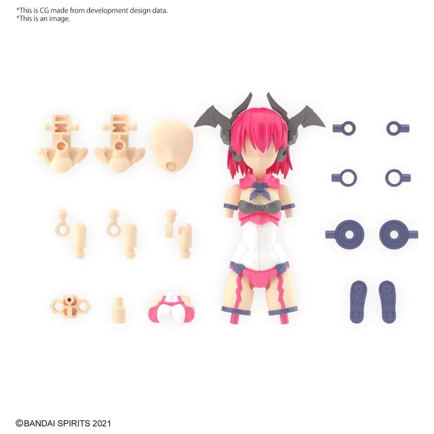30MS Option Parts Set 12 (Reaper Costume) Kolor A Zestaw modeli zdjęcie produktu