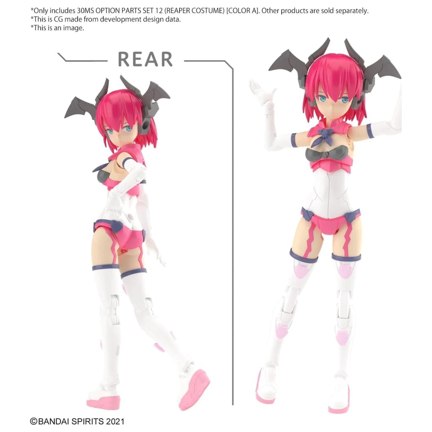 30MS Option Parts Set 12 (Reaper Costume) Kolor A Zestaw modeli zdjęcie produktu