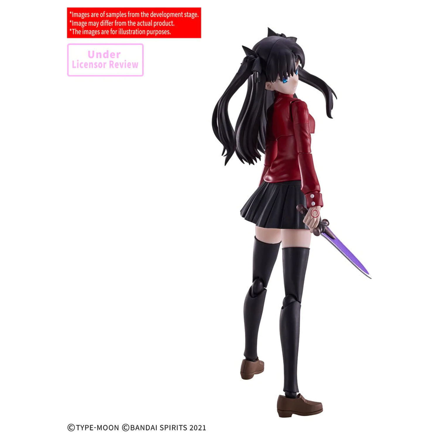 30MS Rin Tohsaka Zestaw modelarski Figura Bazowa 30 Minutes Sisters Fate Stay Night zdjęcie produktu