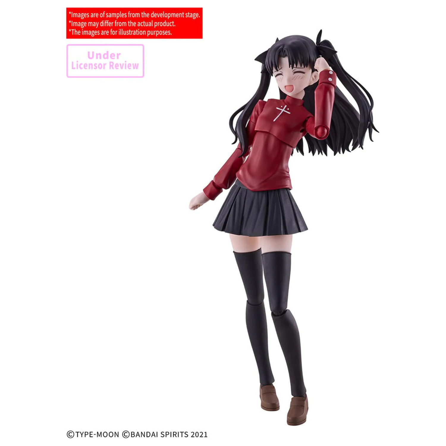 30MS Rin Tohsaka Zestaw modelarski Figura Bazowa 30 Minutes Sisters Fate Stay Night zdjęcie produktu