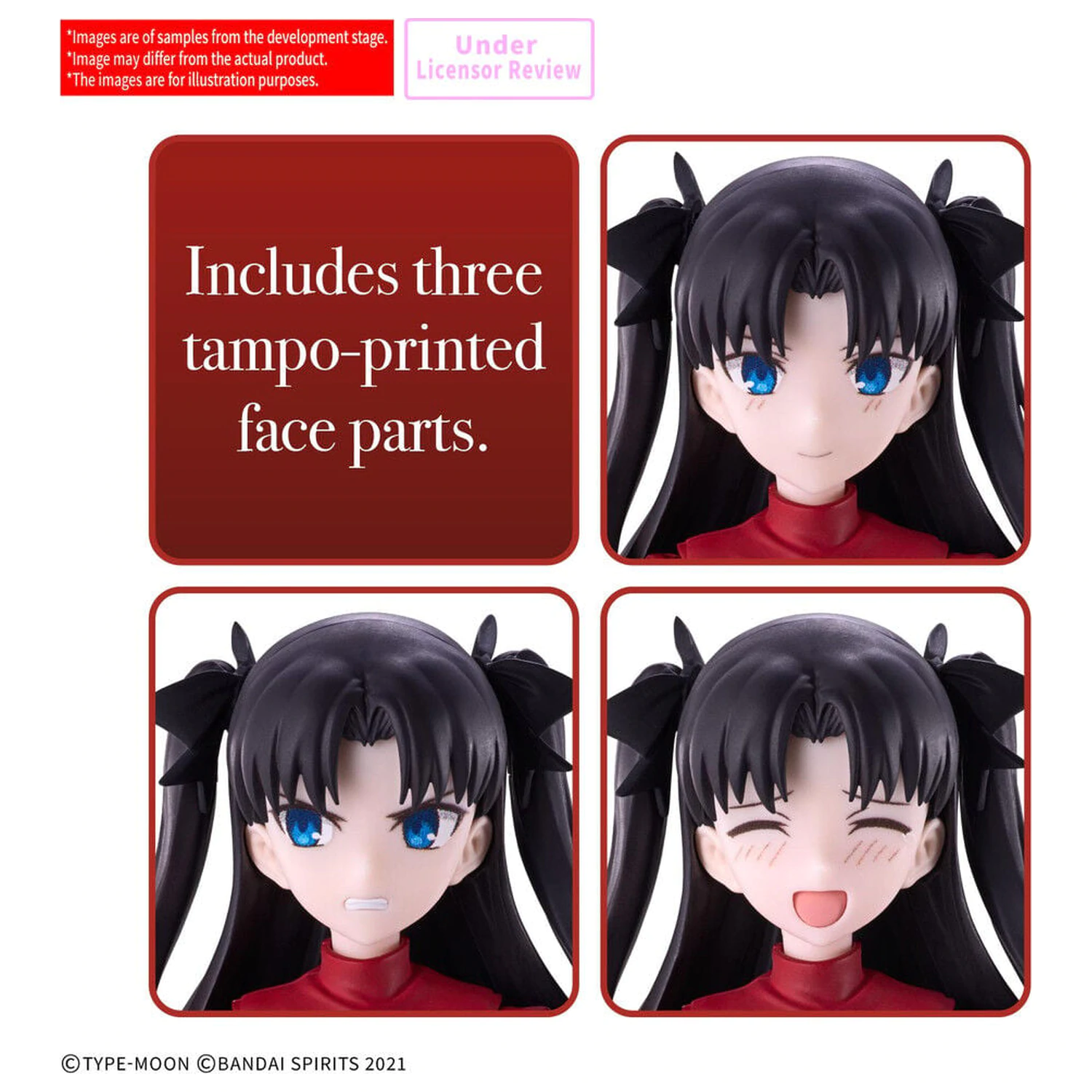 30MS Rin Tohsaka Zestaw modelarski Figura Bazowa 30 Minutes Sisters Fate Stay Night zdjęcie produktu