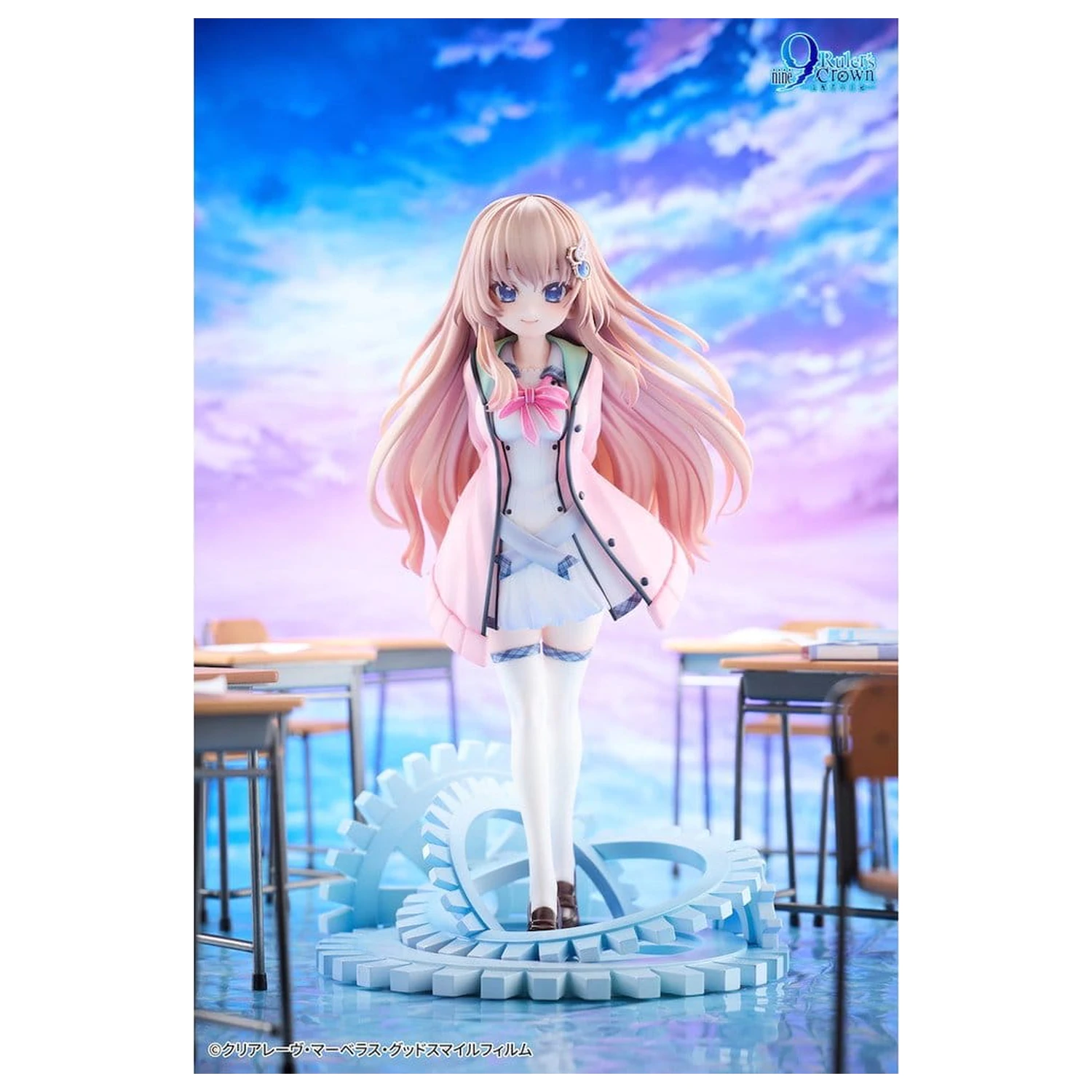 9-nine- Figurka z PVC 1/6 Ruler's Crown Miyako Kujo 25 cm zdjęcie produktu