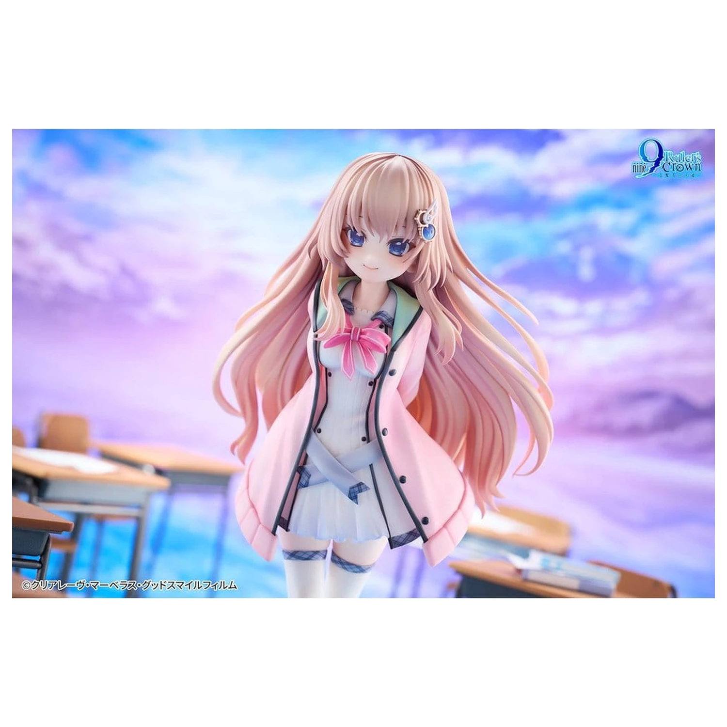 9-nine- Figurka z PVC 1/6 Ruler's Crown Miyako Kujo Edycja Luksusowa 25 cm zdjęcie produktu