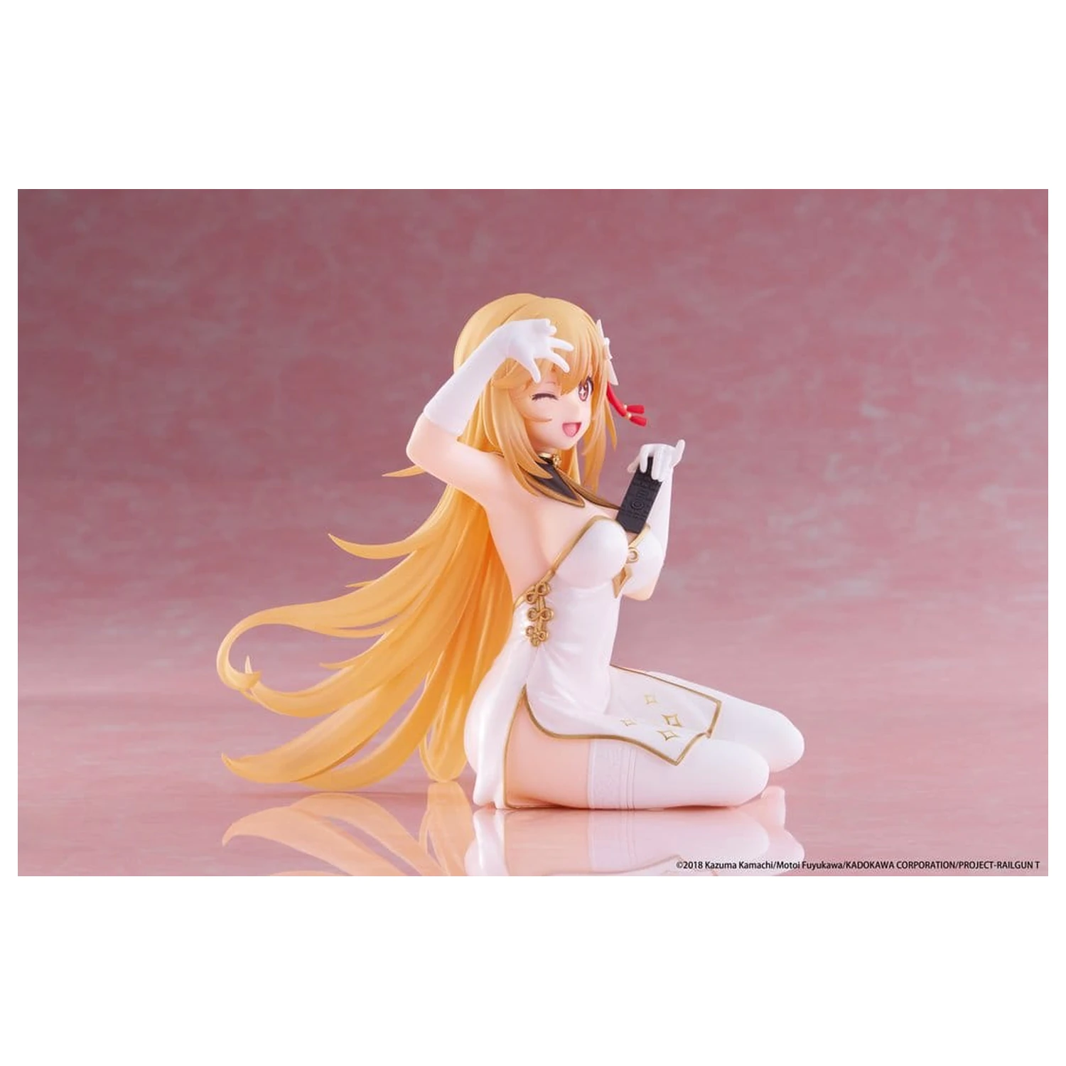 A Certain Scientific Railgun PVC Statue Desktop Cute Figure Misaki Shokuho Chinese Dress Ver. 13 cm zdjęcie produktu
